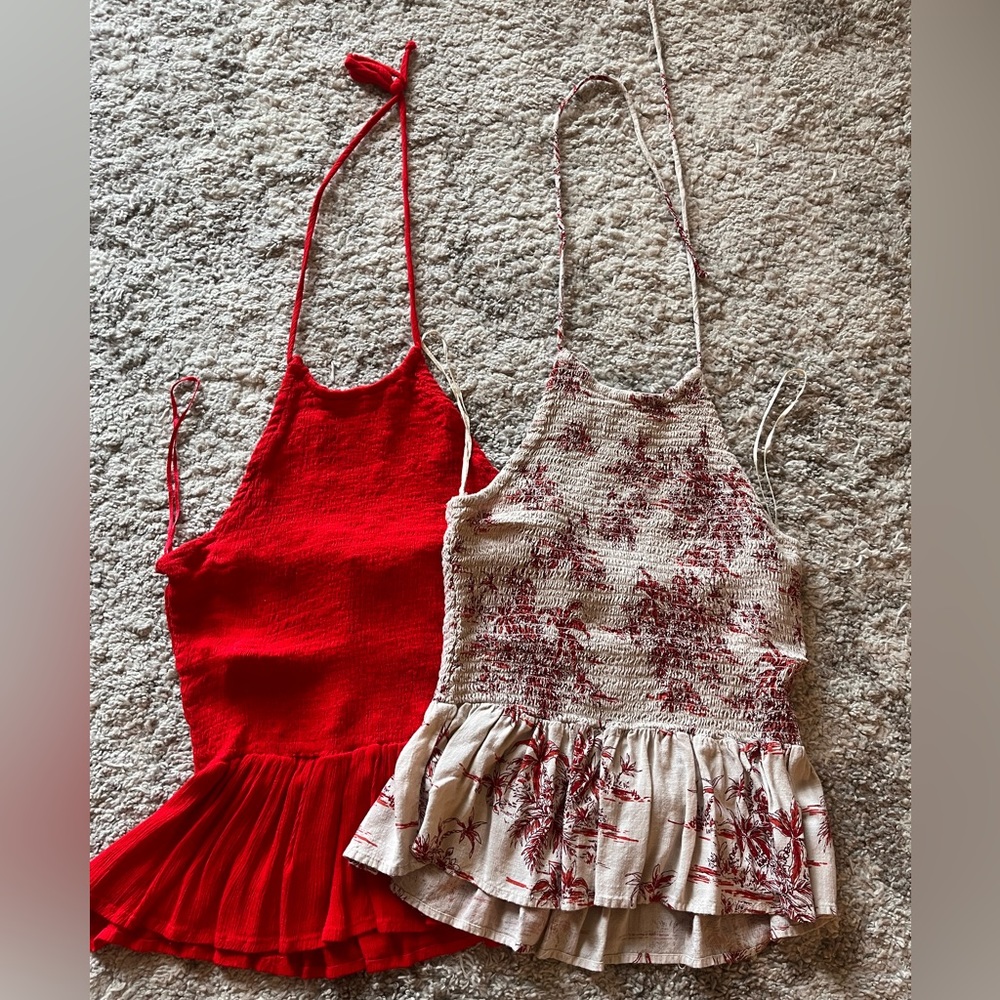 Halter blouse